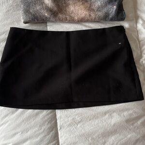 Edikted Classic Black Mini Skirt